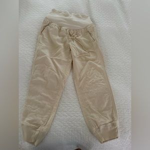 Gap Maternity linen joggers size small